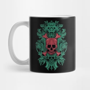 Skull in frame Mug